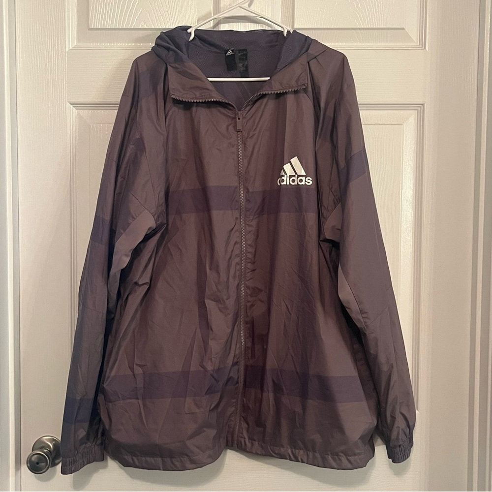 Adidas Lavender Mesh Fabric
